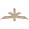 Ekena Millwork Davenport Smooth Timber Gable Bracket, Douglas Fir, 60"W x 25"H x 3 1/2"D x 5 1/2"F, 10/12 Pitch GBW060X25X0406DAV00SDF - alternate 1